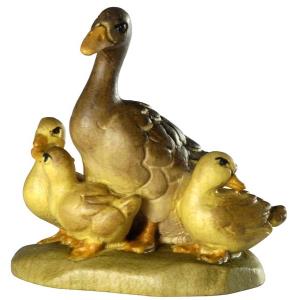 Ente mit 3 Jungen