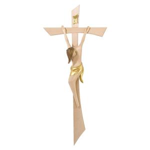 Christ plain with Cross lime-wood