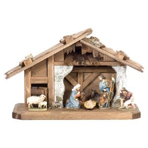 Capanna con 7 statuine
