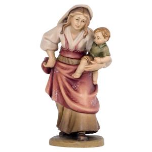 Standing Shepherdess with Child