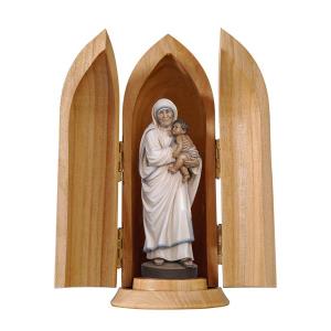 Mother Teresa of Calcutta in niche