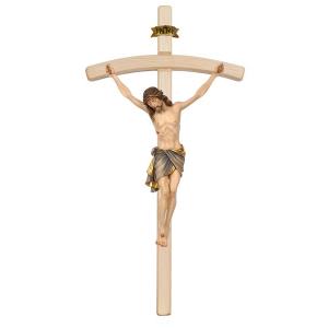 Corpus Siena-cross bent light stained