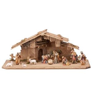 RA Nativity Set 14 pcs. - Stable Holy Night