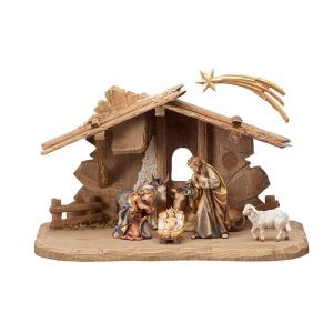 RA Nativity set 9 pcs-stable Tyrol