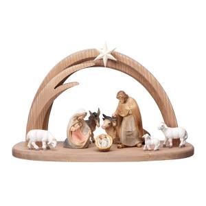 PE Nativity Set 10 pcs. - Stable Leonardo