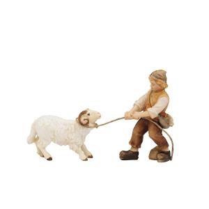 KO Junge mit Schafbock