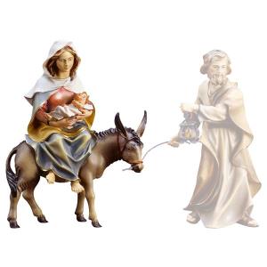 UL St. Mary on donkey with Infant Jes. & parchment