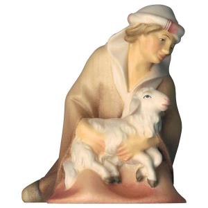 CO Kneeling herder with lamb