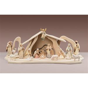 LI Set Presepe Luce 17 figure + Capanna Luce