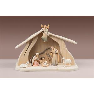 Presepe Luce SET 8 figure+Capanna Luce