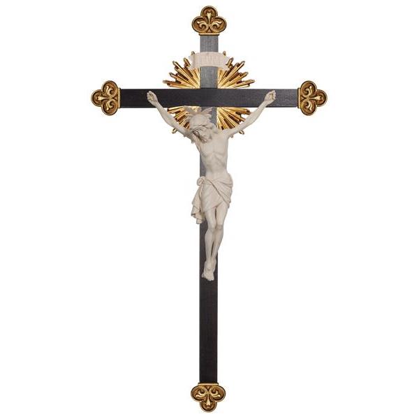 Corpus Siena with halo-cross baroque with shine - natural