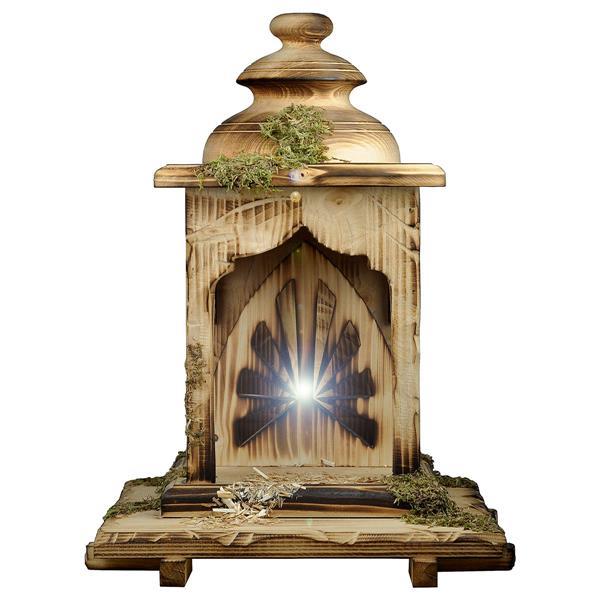 UL Lantern stable with light - natural