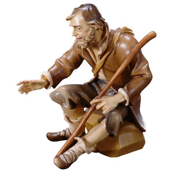 SH Sitting herder with crook - color