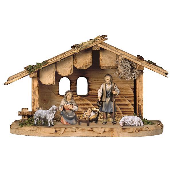 SH Shepherds Nativity Set - 7 Pieces - color