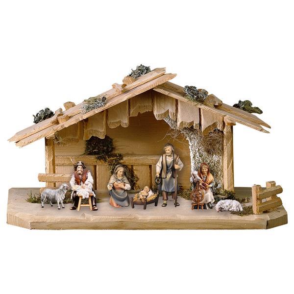 SH Shepherds Nativity Set - 9 Pieces - color