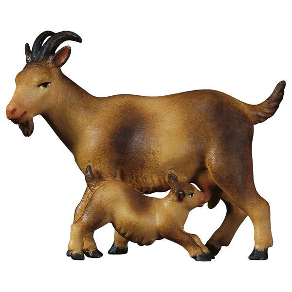 SA Goat with kid - color